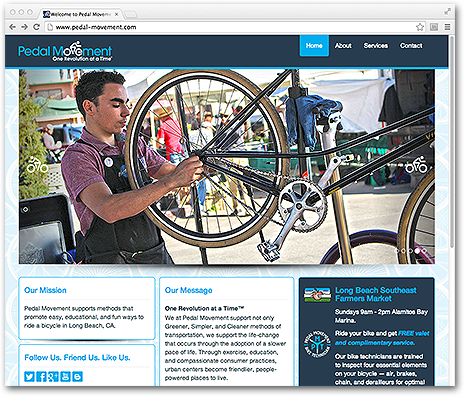 Pedal-Movement website